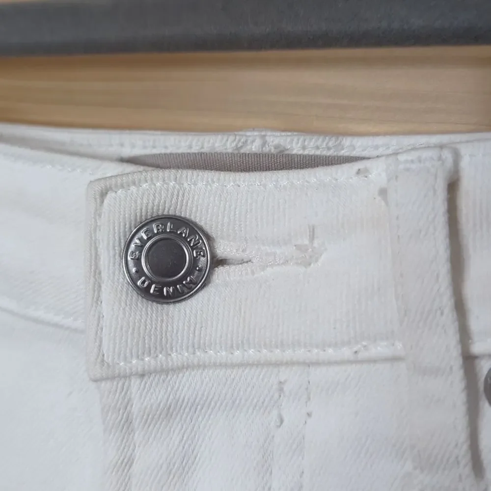 Everlane Jeans Womens 28 White  Curvy High Rise‎ Skinny Jeans